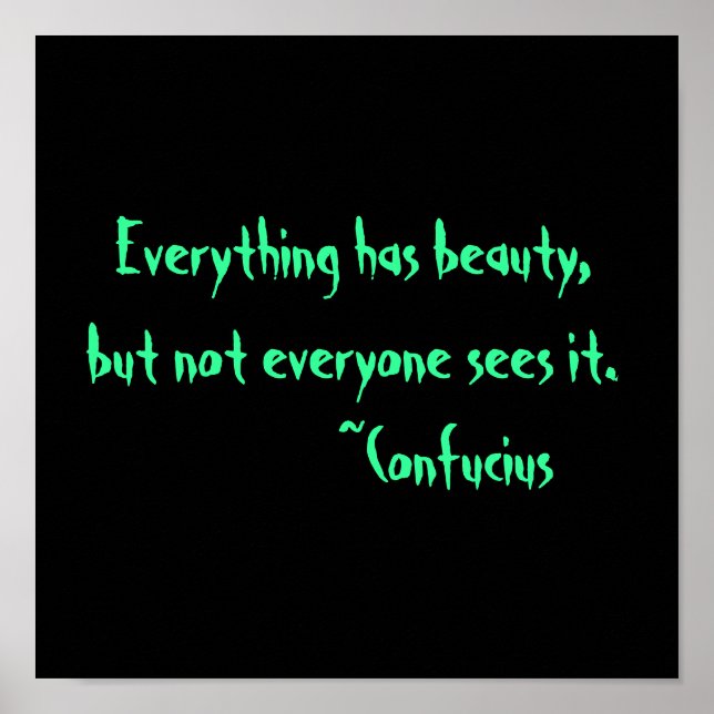 Beauty Poster (Front)