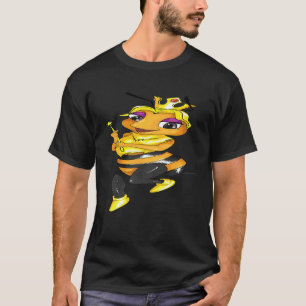 Beauty Queen Bee Cute Social Insects Fans T-Shirt