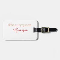 Beauty queenhashtag light red add name girl boss