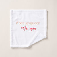 Beauty queenhashtag light red add name girl boss 