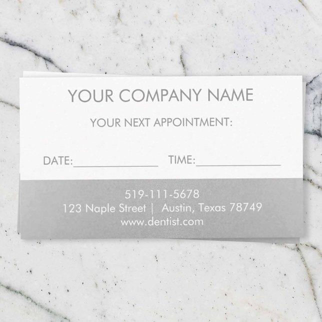 Beauty Salon Appointment Card (Creator Uploaded)