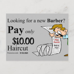 Beauty Salon, Barbershops, Nail Salon, Postcards