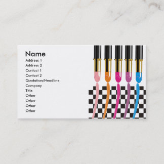 Beauty Salon, Cosmetics, or Makeup Artist Business Card