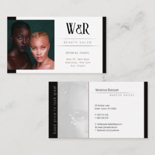 Beauty Salon Healthcare Business Card