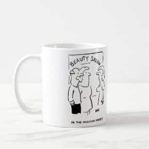 Beauty Salon - is the magician here? Coffee Mug