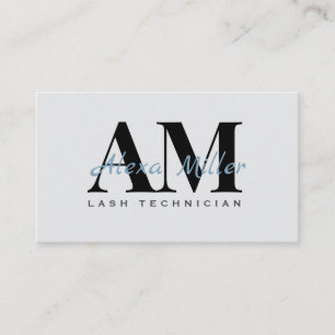 Beauty Salon Lash Business Card
