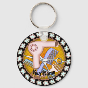 Beauty Salon Magic keychain