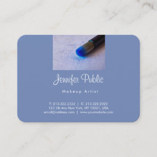 Beauty Salon Makeup Artist Elegant Professional Business Card