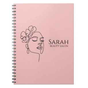 Beauty salon notebook