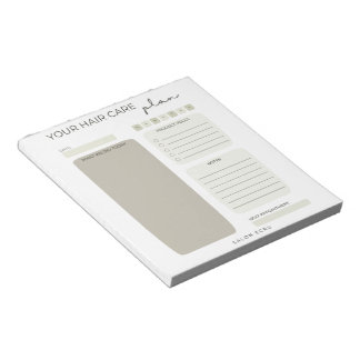 Beauty Salon Notepad
