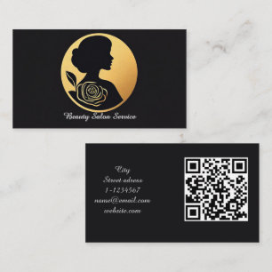 Beauty Salon Servises Business Card
