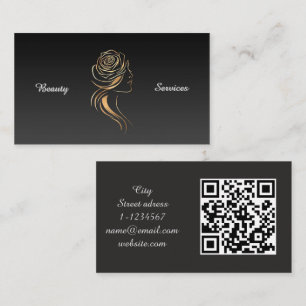 Beauty Salon Servises Business Card