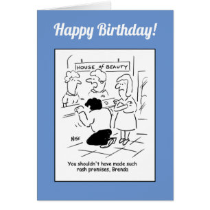 Beauty Salon - Shouldn't Have Made Rash Promises.