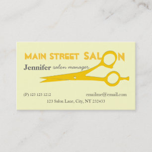 Beauty Salon Spa Appointment Card