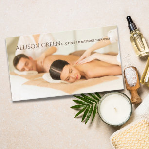 Beauty Salon SPA Aromatherapy Massage Salon Business Card
