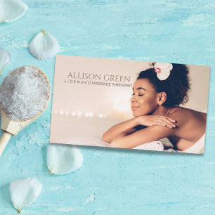 Beauty Salon SPA Aromatherapy Massage Salon  Business Card