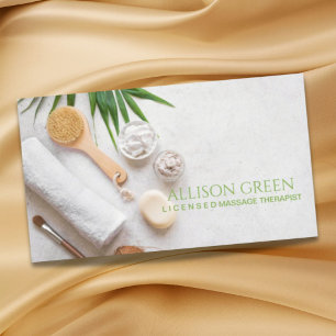 Beauty Salon SPA Aromatherapy Massage Salon Business Card
