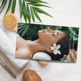 Beauty Salon SPA Aromatherapy Massage Salon  Business Card