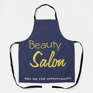 Beauty salon tote apron