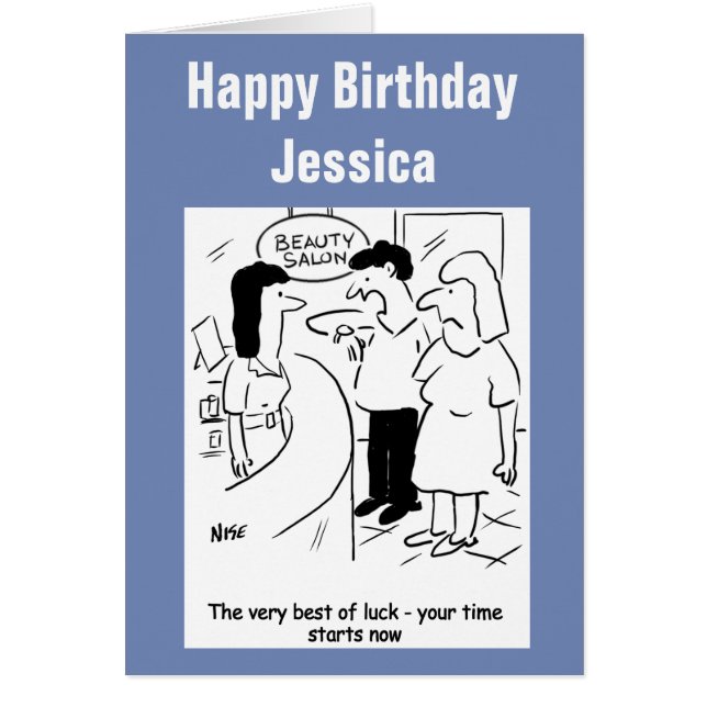 Beauty salon - your time starts... now! (Front)