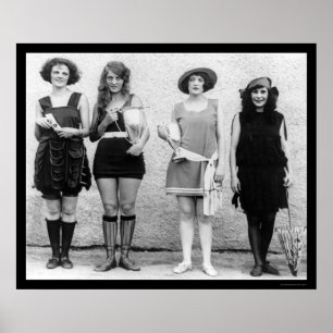 Beauty Show Prize Winners 1922 Poster