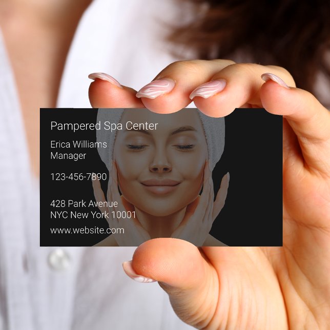 Beauty Skin Care Business Cards (Creator Uploaded)