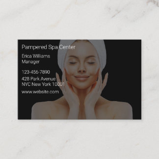 Beauty Skin Care Business Cards
