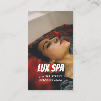 Beauty Spa Business Card