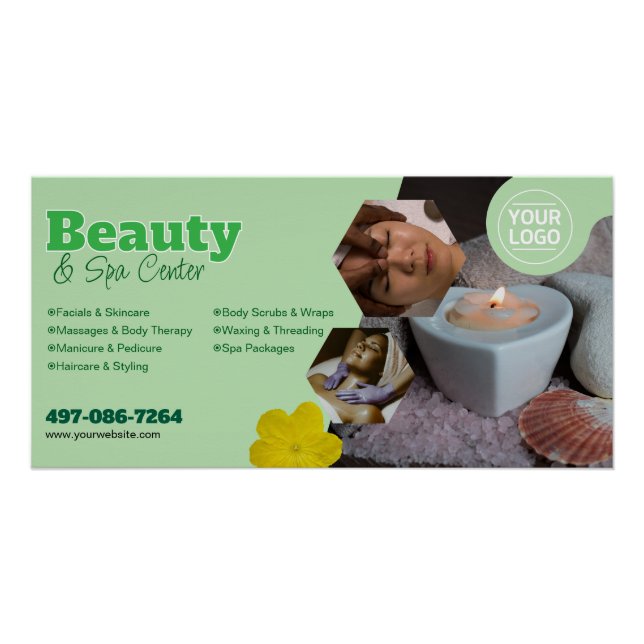 Beauty Spa Custom Glossy Poster (Front)