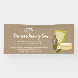 Beauty spa salon banner