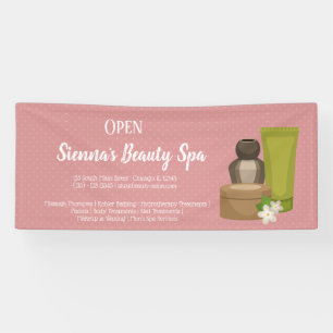 Beauty spa salon banner