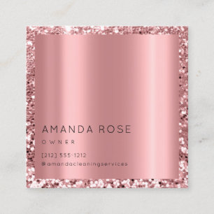Beauty Studio Hair Browns Micorblading Rose GOld Appointment Card