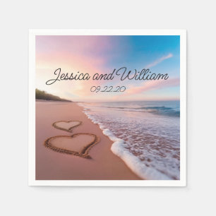 Beauty summer Wedding Napkin