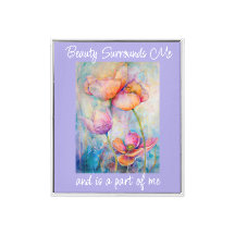 Beauty Surrounds Me Canvas Print