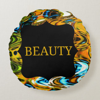 Beauty Swirls Throw Cushion