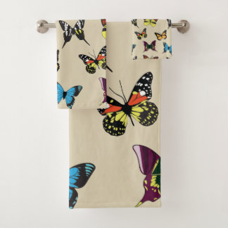 Beauty & the Butterfly Bath Towel Set