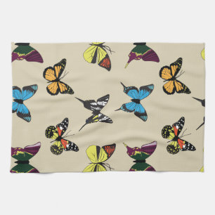 Beauty & the Butterfly Kitchen Towel