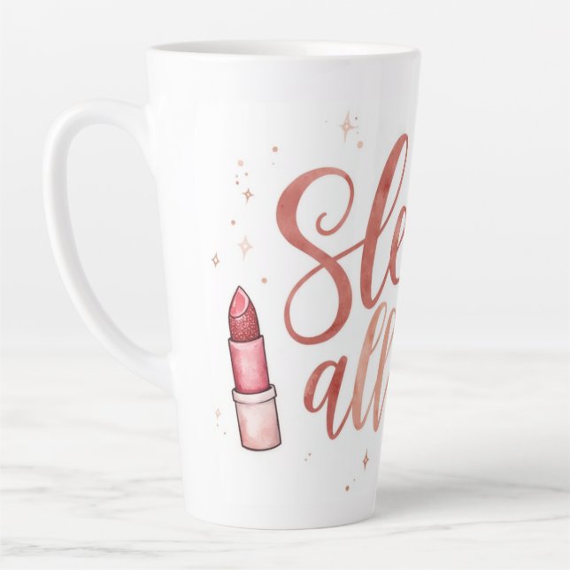 Beauty themed Latte Mugs (Left)