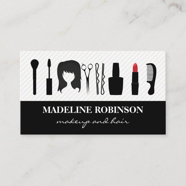 Beauty Tools Appointment Card (Front)