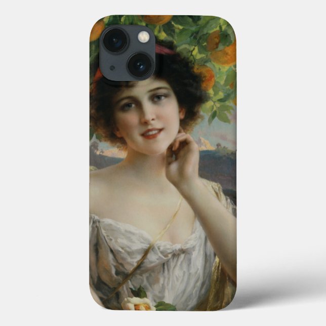 Beauty Under the Orange Tree by Emile Vernon Case-Mate iPhone Case (Back)