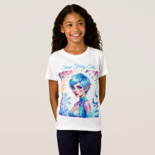 Beauty winter elf enchanted frost queen art T-Shirt
