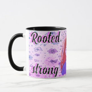 beauty women bloom in storm - Morning Mug
