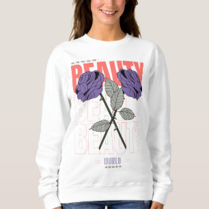 Beauty World Shirt – Gothic Rose Aesthetic Design