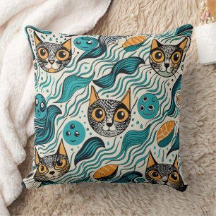 Beautyful Cats Collection Design Kissen Cushion