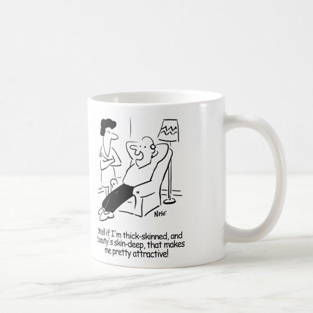 Beauty's Skin-Deep Coffee Mug (Right)
