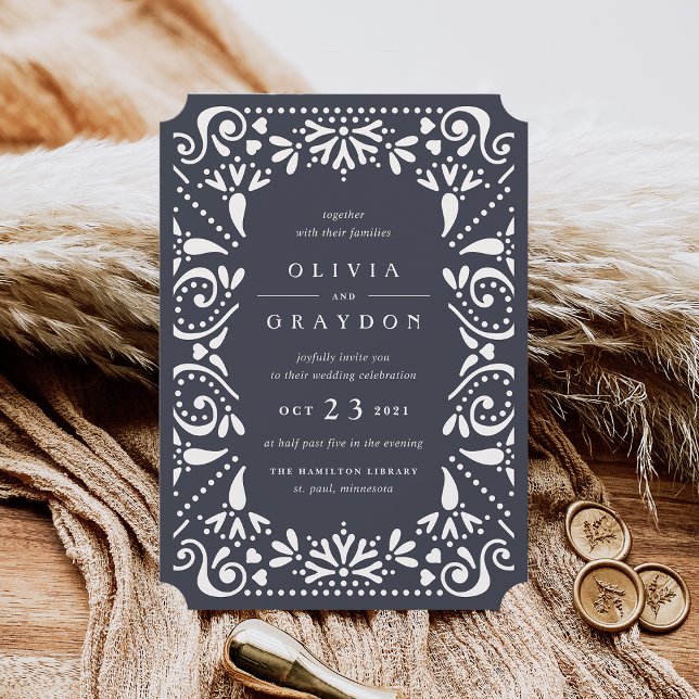 Beaux Arts Wedding Invitation | Ink (Creator Uploaded)