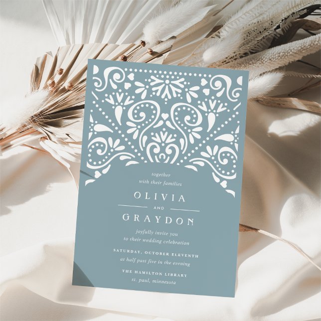 Beaux Arts Wedding Invitation | Tourmaline (Creator Uploaded)