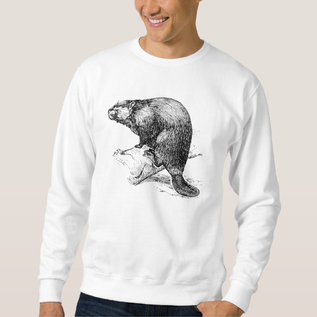 Beaver #1 sweatshirt (Front)