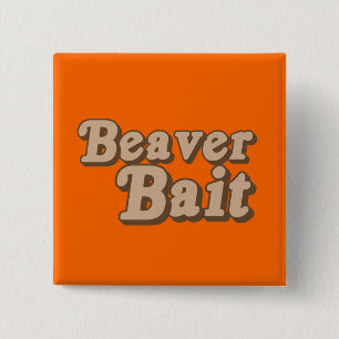 Beaver Bait 15 Cm Square Badge