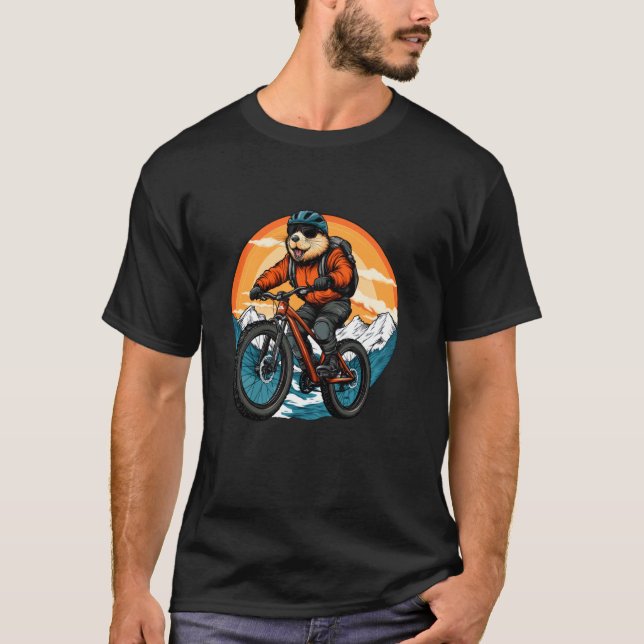 Beaver Bike T-Shirt (Front)